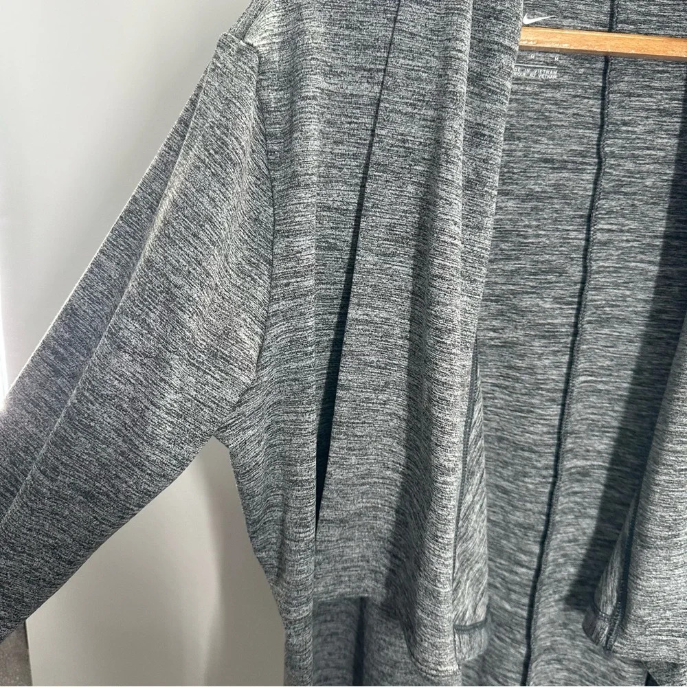 Nike Yoga Draped Gray Cardigan - Picture 5 of 9